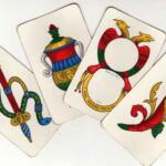 carte napoletane, i 4 assi