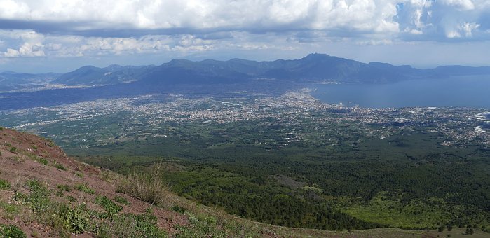 Vista dal Vesuvio