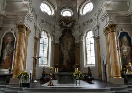 interno chiesa San Nicola a Pistaso